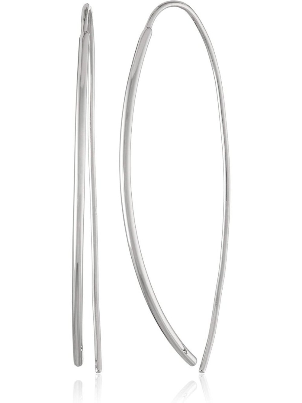 Elegant 14k Rose Gold Plated Sterling Silver Threader Earrings - Dangle Design